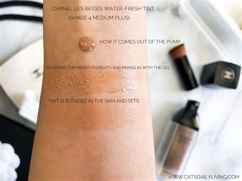 chanel water fresh tint swatches light|chanel water fresh tint shades.